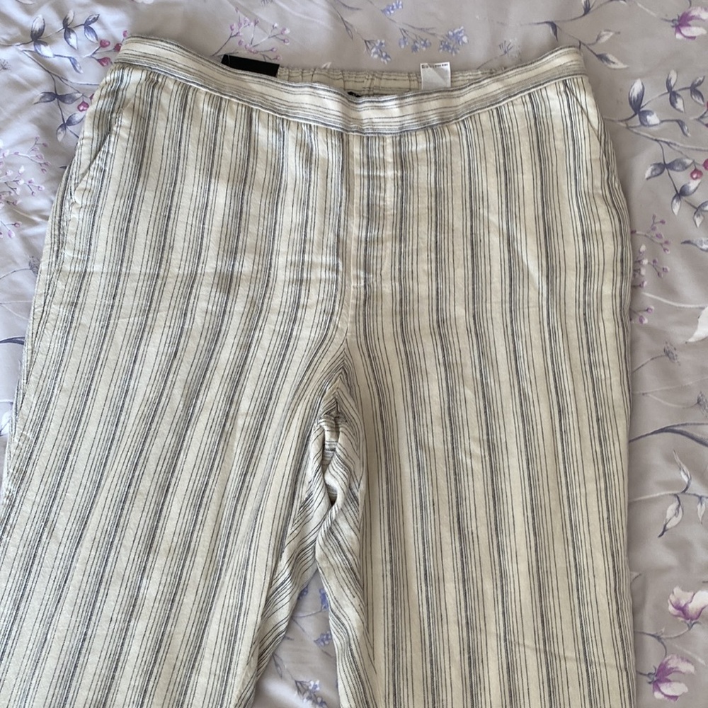 Banana republic Hayden lined straight ankle length pants w/front & back pockets